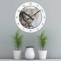 Din Anpassningsbar Cat Photo Cute Pet Owner Wall