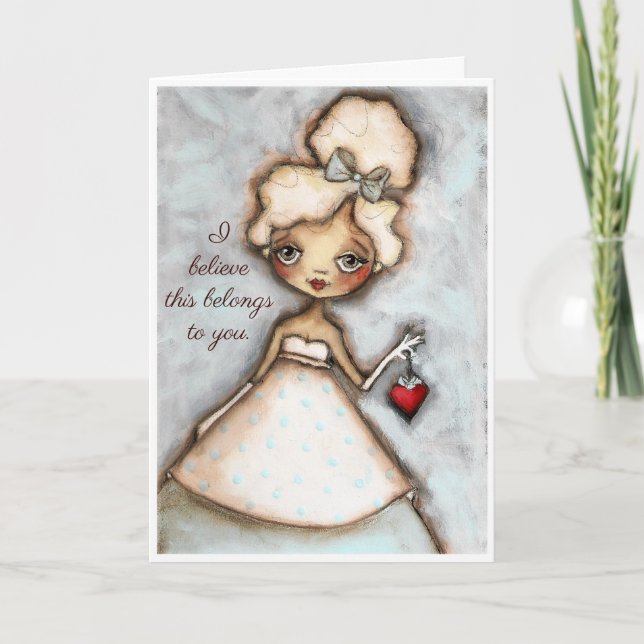 Din - Anpassningsbar Kärlekskort Kort (Framsida)