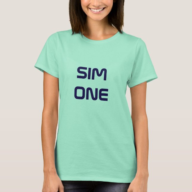 Din Anpassningsbar kvinnors grundläggande T-Shirt (Framsida)