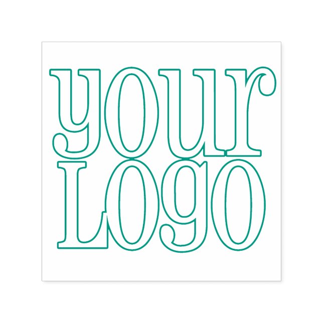 Din Anpassningsbar Logotyp Rubber Self-Inking Frim Självfärgande Stämpel (Design)