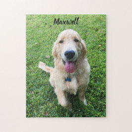 Din Anpassningsbar Pet Photo Hund Pussel