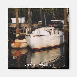 Din Anpassningsbar Sailboat Magnet