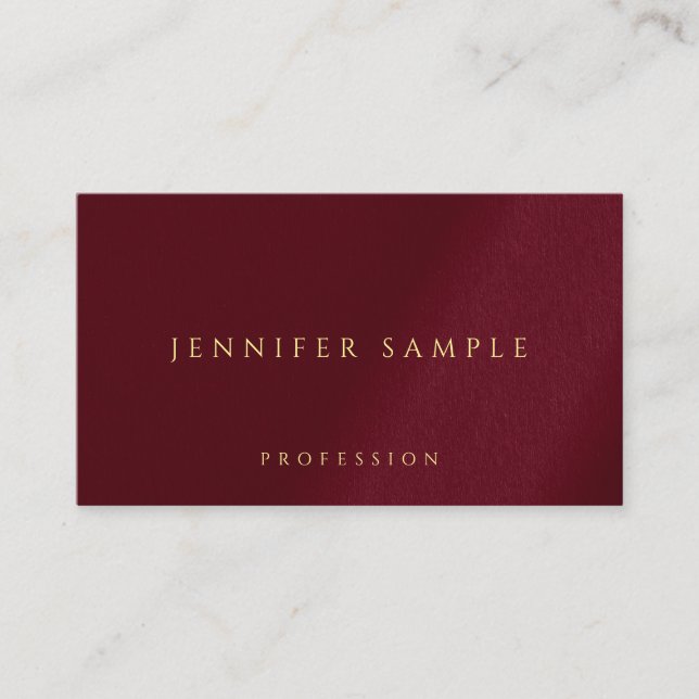 Din Anpassningsbar Text Elegant Template Glossy Pa Visitkort (Framsida)