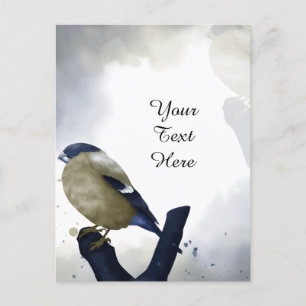 Din Anpassningsbar Text - Little Bird Personlig Vykort