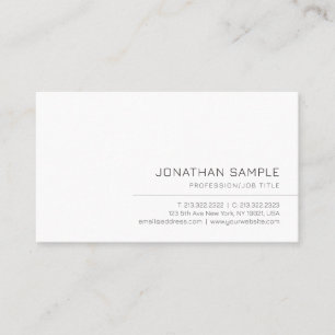 Din Anpassningsbar Text Modern Elegant - enkel mal Visitkort