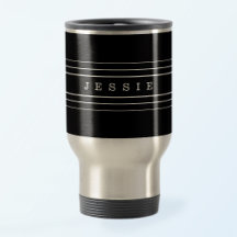 Din Anpassningsbar Text och moderna Rand | Svart