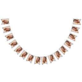 Din ansikte på en födelsedagskalas personlig vimplar