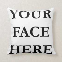 DIN ANSIKTEanpassningsbar Kudde