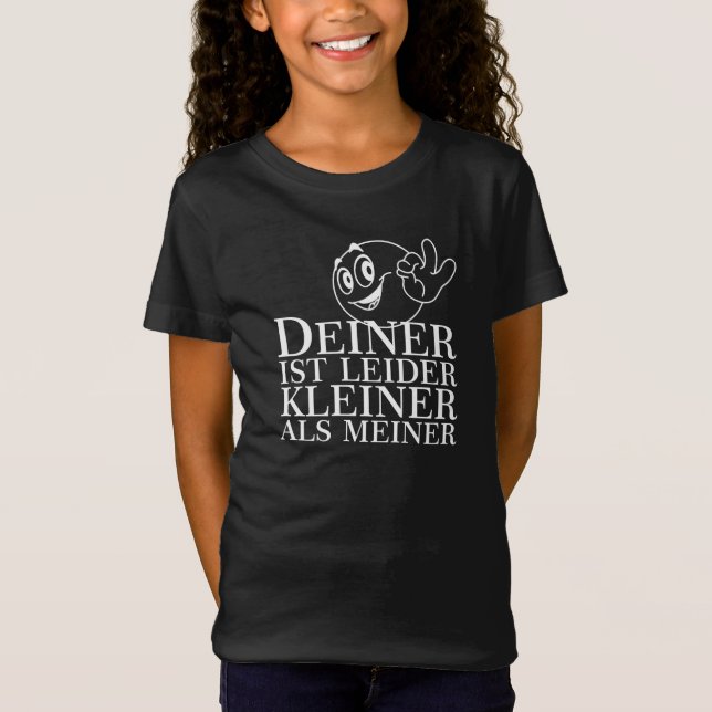 DIN ÄR TYVÄRR MINDRE ÄN MIN T SHIRT (Framsida)