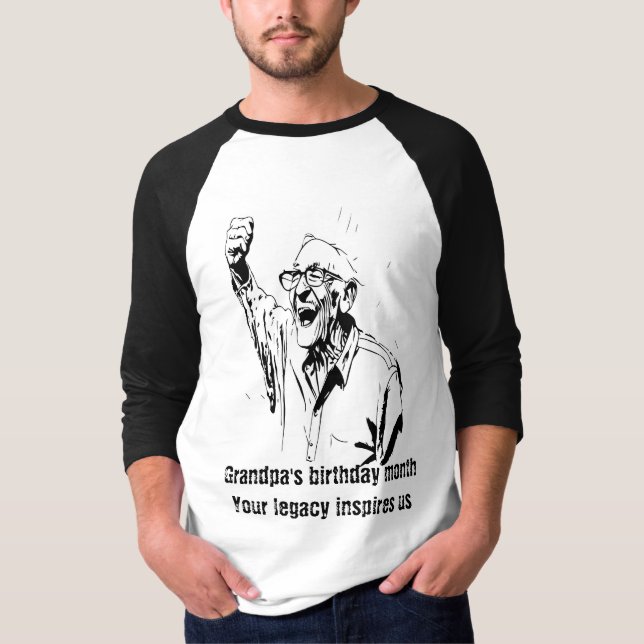 Din arvsmassa inspirerar oss. t shirt (Framsida)