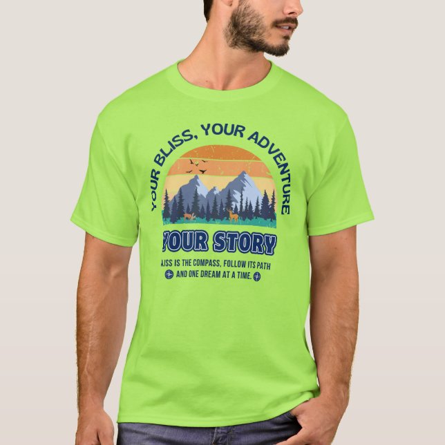 Din Äventyr, din historia T Shirt (Framsida)