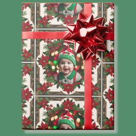 Din Baby-fotopatröda Grönt Presentpapper