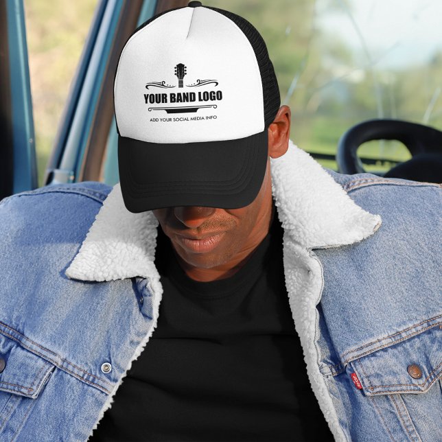 Din bandLogotyp Keps (Choose from a variety of colors.)