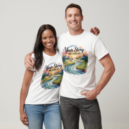 Din berättelse är inte över än - inspirerande t shirt