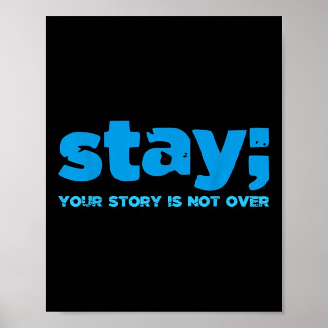 Din berättelse är inte över att stanna i psykisk s poster (Framsidan)