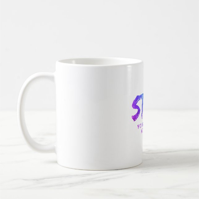 Din berättelse är inte över kaffemugg (Vänster)