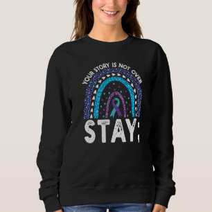 Din berättelse är inte över Stay Suicide Preventio T Shirt