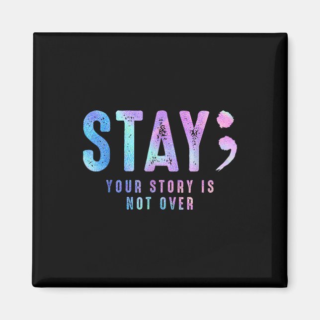 Din berättelse är inte självmord över förebyggande magnet (Framsidan)