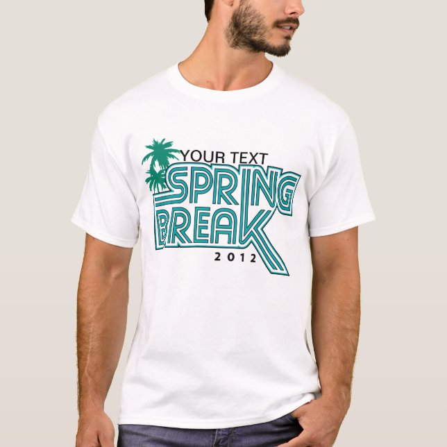 Din beställnings- T-tröja för lägepåsklov 2012 T-shirt (Framsida)