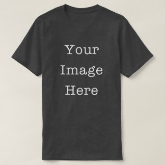 Din Bild Här Anpassningsbar Personlig Heather T Shirt