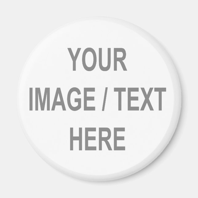 Din bildtext här 21:a födelsedagsgåva magnet (Framsidan)