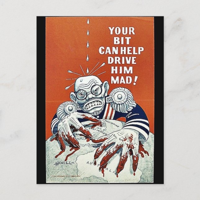 Din bit kan hjälpa honom att köra fast honom! vykort (Framsida)