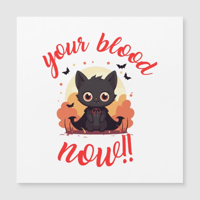 DIN BLod NU!! - Vampirekitten (Framsida)