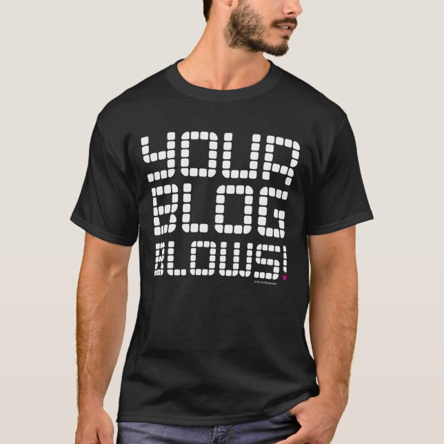 DIN BLOGG T SHIRT (Framsida)
