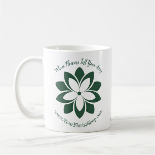🌸 din Blommigt-historia med florist-befordring Kaffemugg