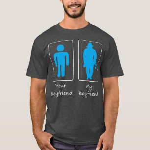 Din Boyvän Min Boyvän Fireman Firefighter T Shirt
