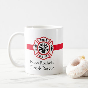 Din brandsläckare för brandsläckningsavdelningen f kaffemugg