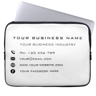 Din Business Laptop sleeve Company Promoted
