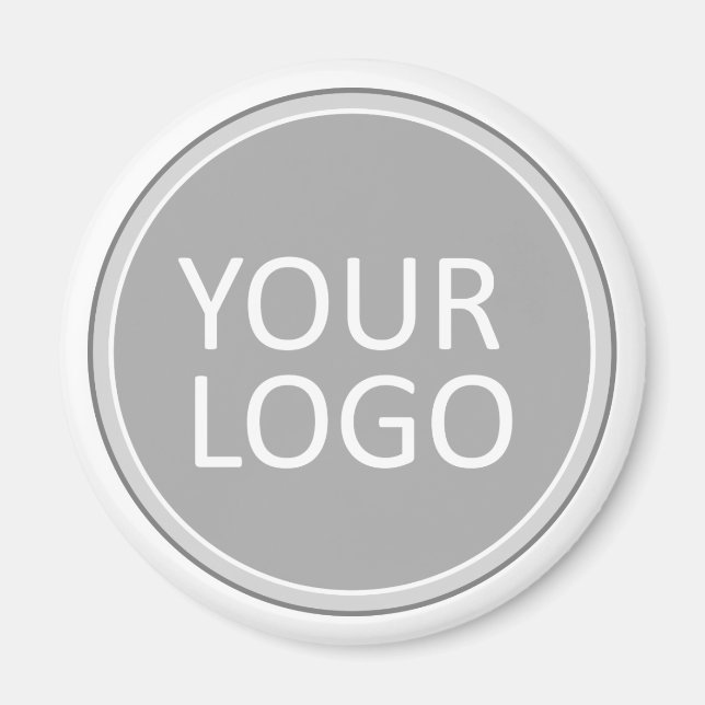 Din Business Logotyp Promotive Business Company Magnet (Framsidan)