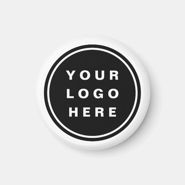 Din Business Logotyp Promotive Business Company Magnet (Framsidan)