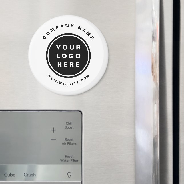 Din Business Logotyp Promotive Business Company Magnet (In Situ (Fridge))