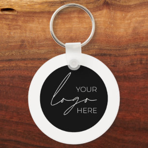 Din Business Logotyp Promotive Business Company Nyckelring