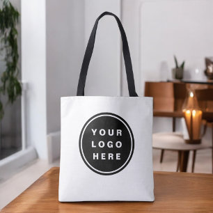 Din Business Logotyp Promotive Business Company Tygkasse
