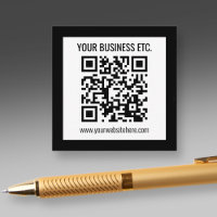 Din Business Namn och redigerbar QR-kod
