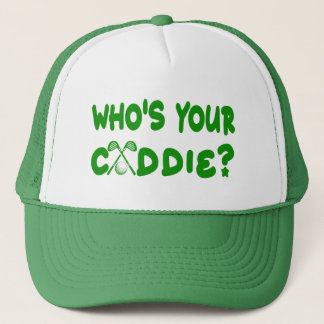 Din Caddie Golfer Hat - Grönt Keps