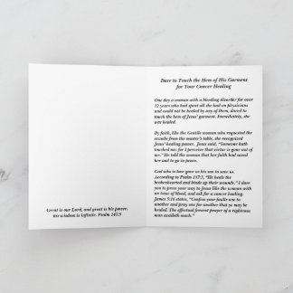 Din Cancer-läkning är en röra Kort