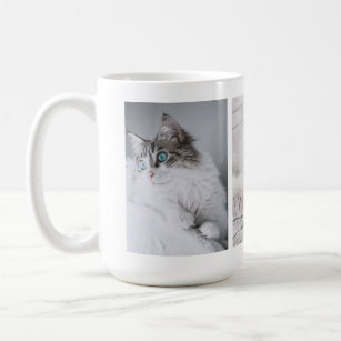 Din Cat Hund Pet-fotosamling Kaffemugg
