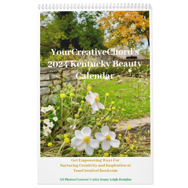 Din CreativeChord Kentucky Beauty 2024-kalender Kalender (Omslag)