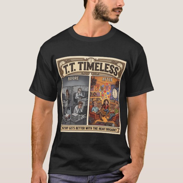 Din Dag Blir Bättre T-Shirt (Framsida)
