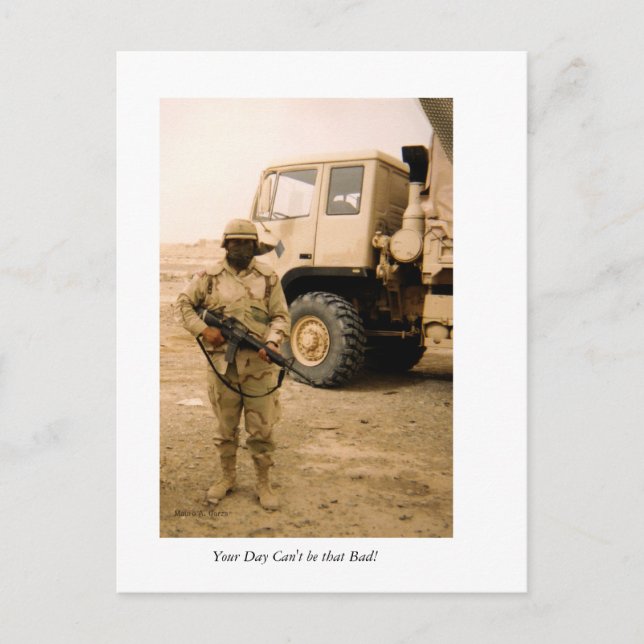 Din dag kan inte vara så dålig! vykort (Framsida)