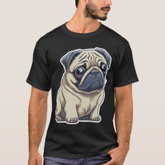Din dagliga dos söthet! Charmerande handritad C T Shirt