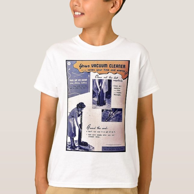 Din dammsugare t shirt (Framsida)