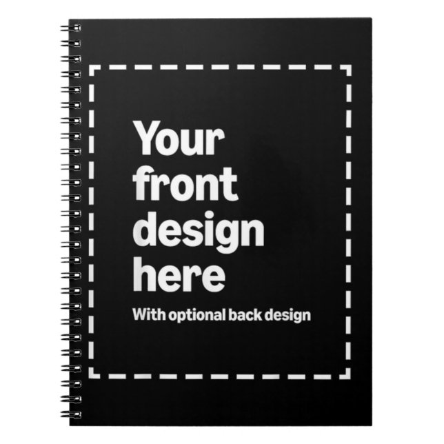 Din Design Här Anteckningsbok (Framsidan)