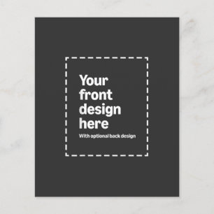 Din Design Här Flygblad