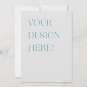 Din design här - för din egen anpassad design inbjudningar