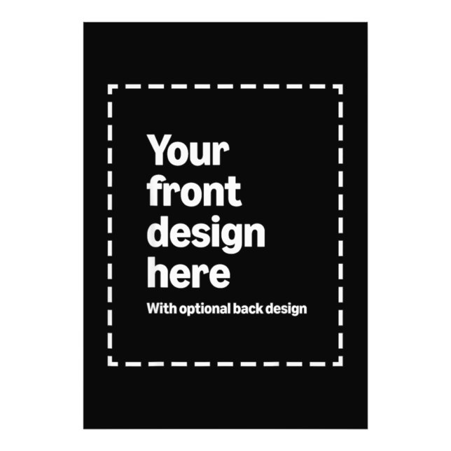 Din Design Här Fototryck (Framsidan)
